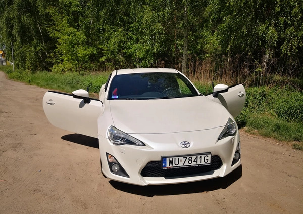 Toyota GT86 cena 74990 przebieg: 220000, rok produkcji 2013 z Warszawa małe 22